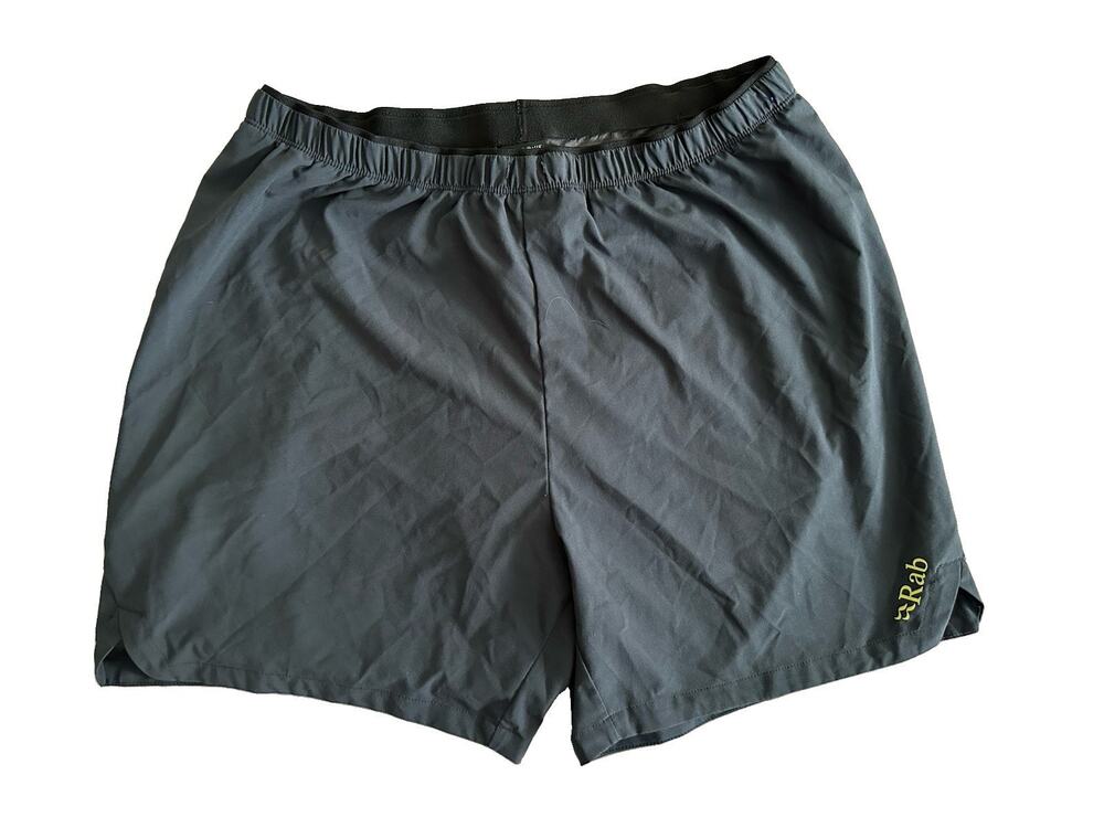Rab Shorts Swim Trunks Lined Running Men's Size 34 Gray Elastic Waist Pocket